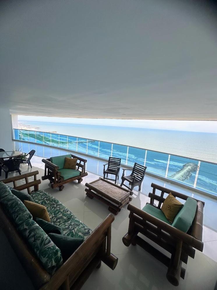 Front Ocean View Penthouse Apartamento Cartagena